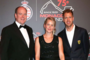 Fürst Albert von Monaco mit Hanna und Sebastian Vettel
