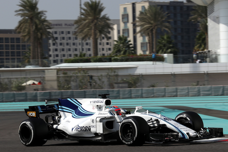 Robert Kubica in Abu Dhabi