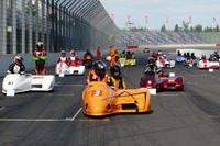 Rösinger/Kolloch vor dem Start zum Supersprint
