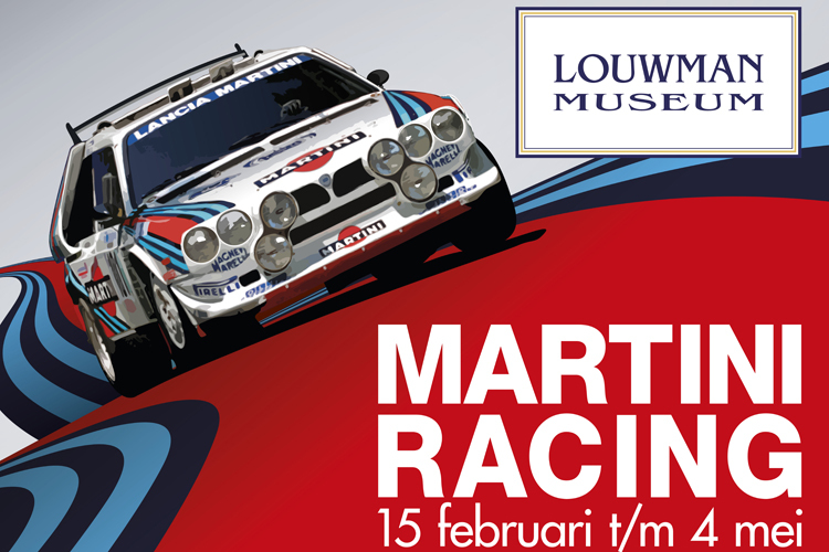 Die Martini Racing Team-Ausstellung läuft bis zum 4. Mai 2014
