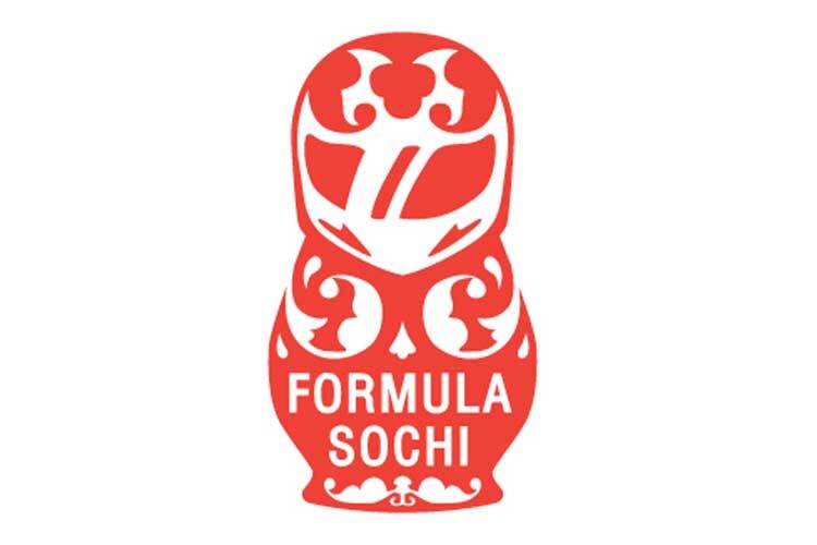 Das vorläufige Logo des Grand Prix von Russland