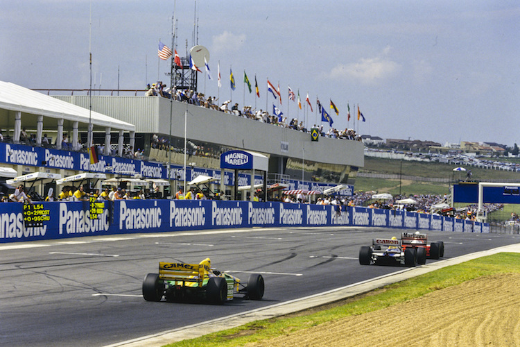 1993 beim Grossen Preis von Südafrika in Kyalami bei Johannesburg