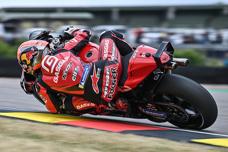 Jonas Folger auf der GASGAS RC16 am Freitag