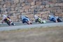 Aragón-GP 2014: Miller (8) führt noch vor Márquez, Kent, Rins und Vazquez