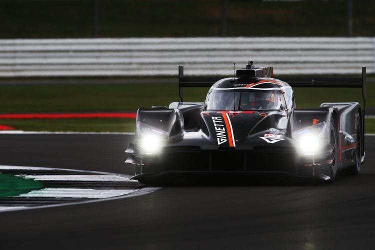 Dient als Rechenbasis für das WEC-Rennen in Fuji: Der Ginetta von Michael Simpson, Oliver Jarvis und Guy Smith