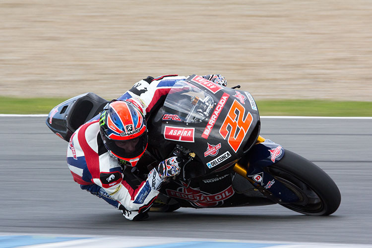 Sam Lowes auf der Kalex des Gresini-Teams