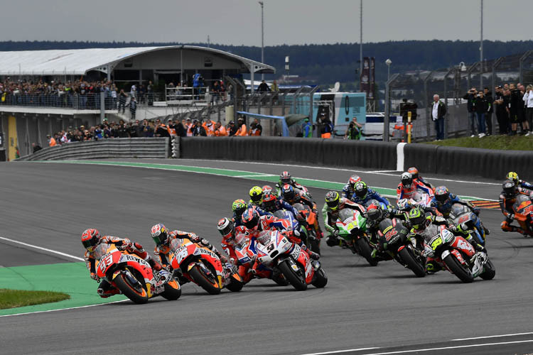 MotoGP-Start auf dem Sachsenring: Wie sieht das Feld für 2018 aus?