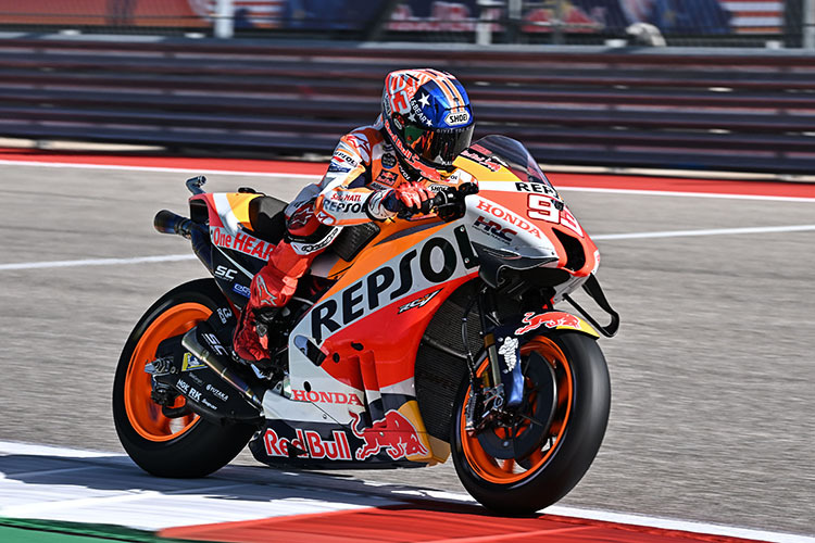 Marc Márquez: Platz 6 am ersten Tag beim Texas-GP