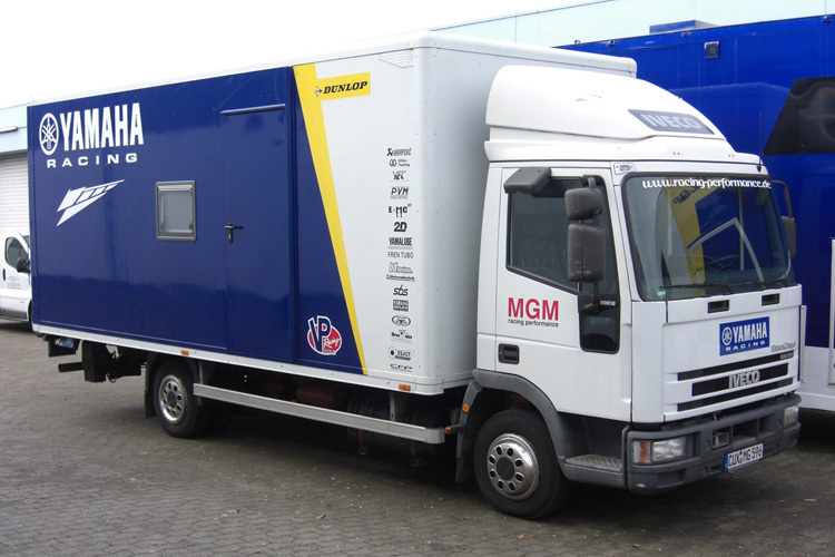 Neuer LKW für Yamaha