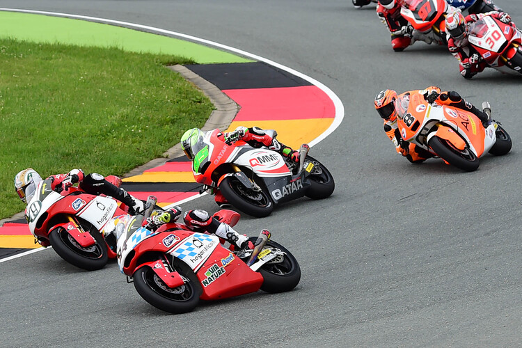 Jonas Folger auf dem Sachsenring