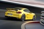 Dem Cayman sind als GT4 Flügel gewachsen