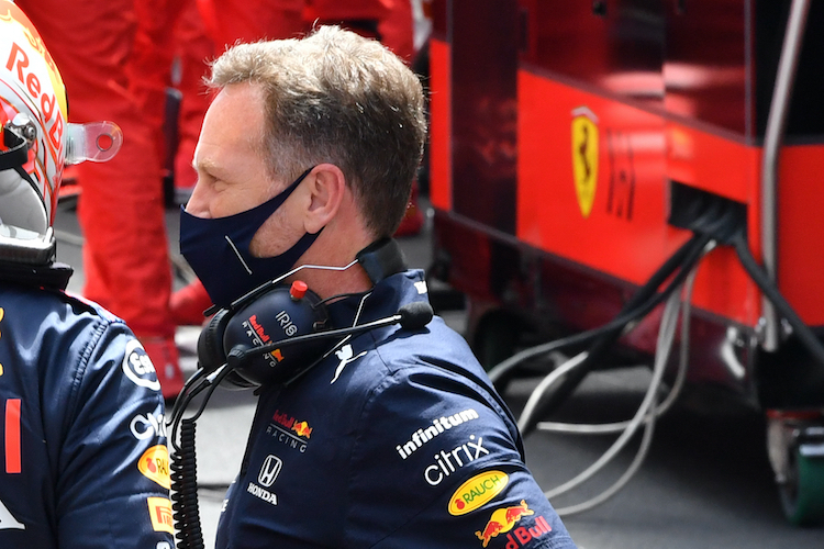 Red Bull Racing-Teamchef Christian Horner