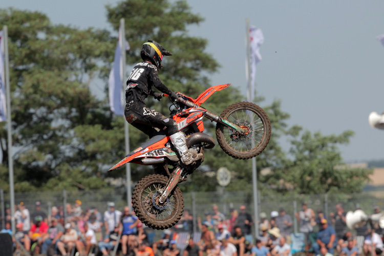 Simon Längenfelder startet für Deutschland beim Motocross der Nationen in Assen