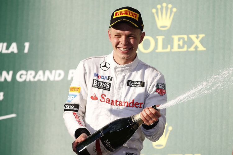 Kevin Magnussen möchte auch in Malaysia wieder Champagner verspritzen