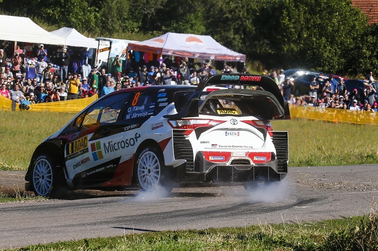 Ott Tänak mit Bestzeit im Shakedown