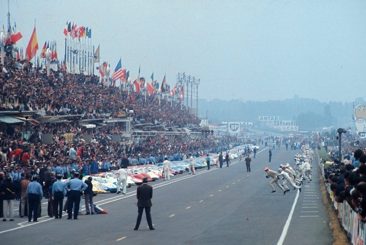 Der letzte klassische Le Mans-Start 1969