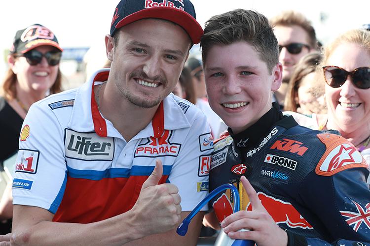 Ein Bild von 2019: Jack Miller (li.) mit Billy van Eerde