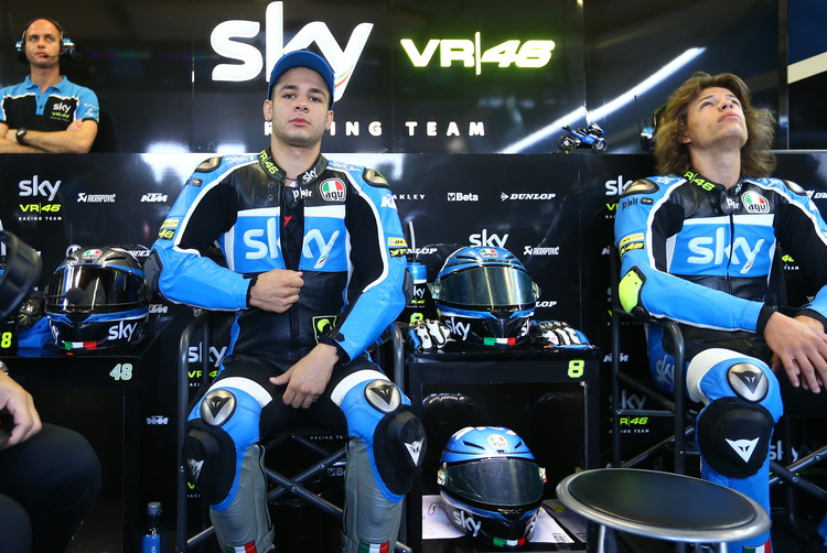 Dalla Porta ersetzte 2016 ab dem Silverstone-GP Romano Fenati im VR46-Team