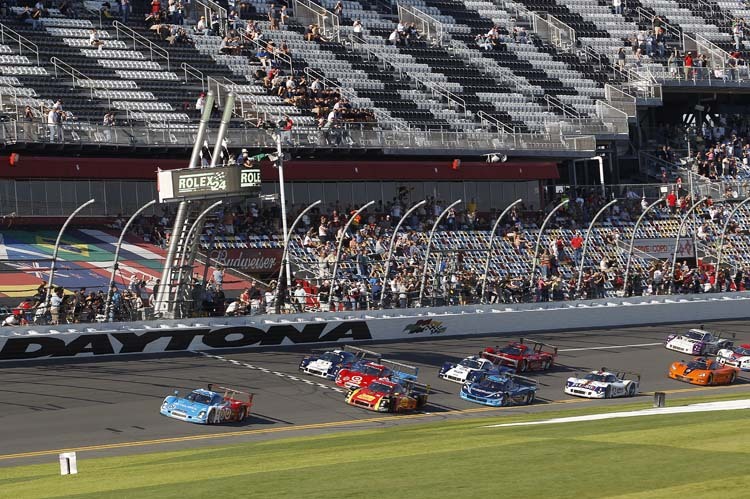 Der Start in Daytona