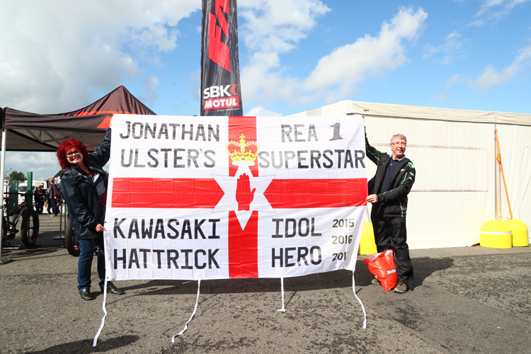 Für die Fans aus Nordirland ist Johnny Rea längst der König