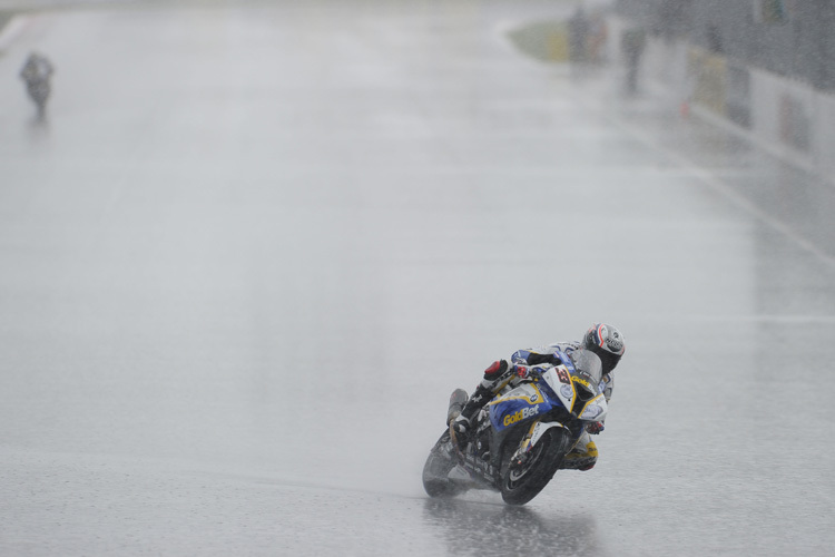 «Im Superbike-Rennen war es bereits zu gefährlich», urteilte Sieger Marco Melandri