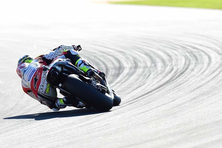 Cal Crutchlow beim Valencia-Test