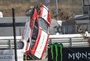 Der verunfallte Ford Fiesta von Manfred Stohl