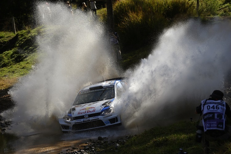 Sébastien Ogier machte seine Gegner nass