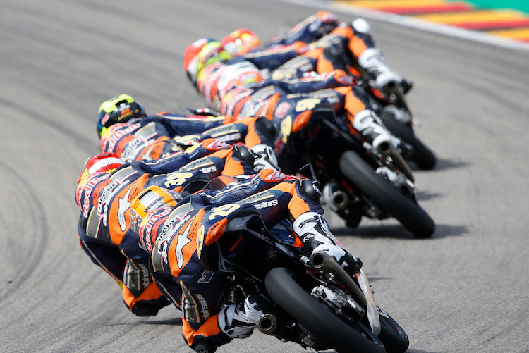 Die Red Bull Rookies auf dem Sachsenring