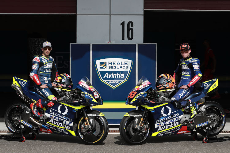 Johann Zarco und Tito Rabat bildeten in der MotoGP-Saison 2020 das Esponsorama-Duo