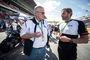 Jürgen Röder (li.) mit BMW-Rennchef Marc Bongers