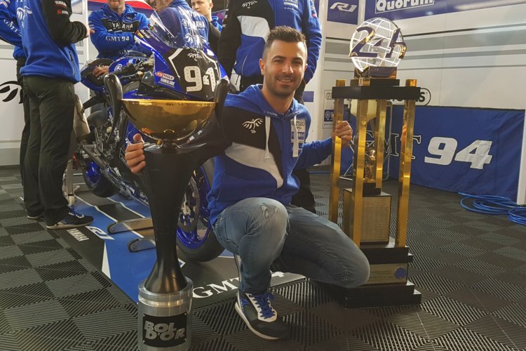 Mike Di Meglio möchte mit GMT94 noch viele weitere Pokale einfahren 