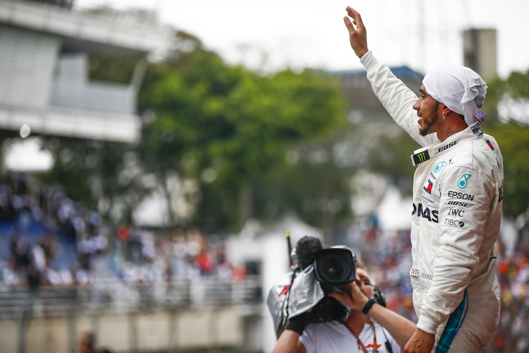Brasilien-GP-Sieger Lewis Hamilton
