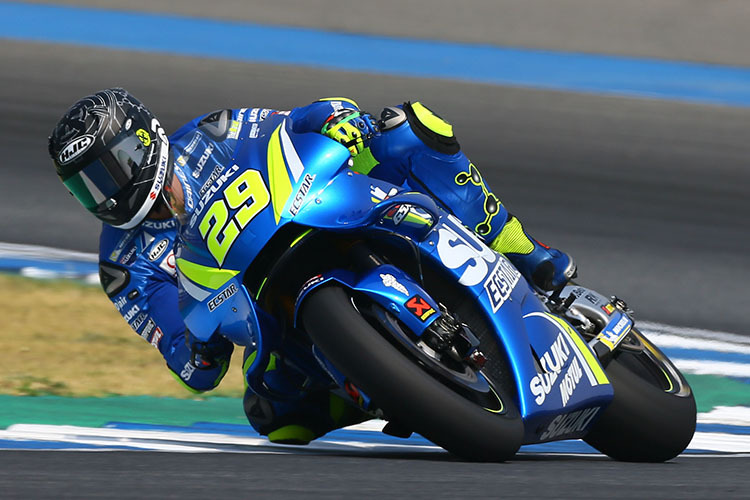 Andrea Iannone auf der Suzuki GSX-RR