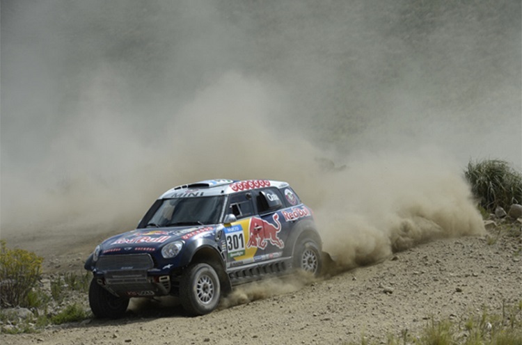 Leader und Tagessieger Nasser Al-Attiyah