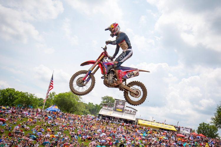 Ken Roczen haderte in RedBud mit der schwülen Hitze 