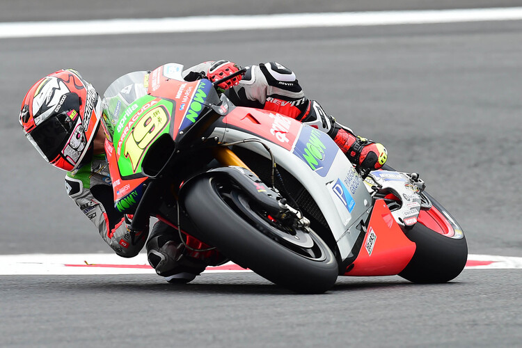 Alvaró Bautista auf der Aprilia auf dem Red Bull Ring