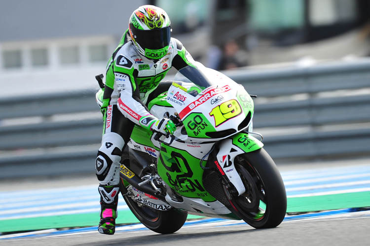 Alvaro Bautista in Jerez