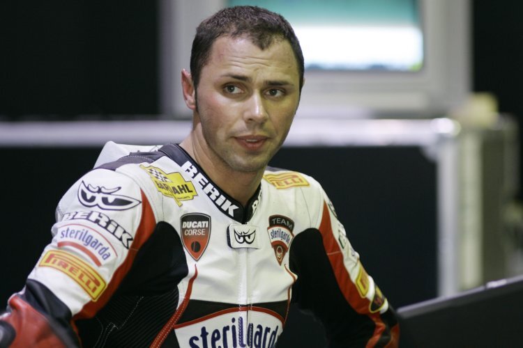 Marco Borciani 2006 im Sterilgarda Ducati Team