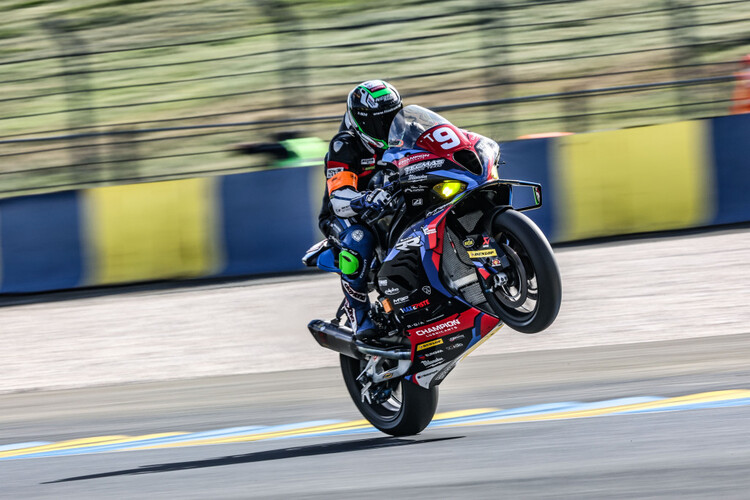 Jan Bühn auf der BMW in Le Mans