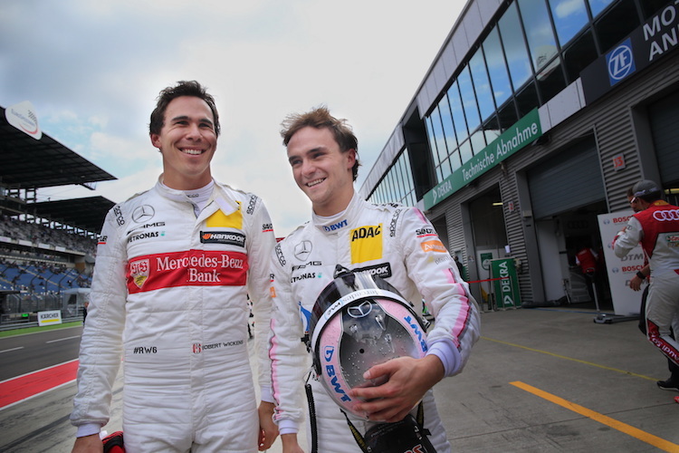 Lucas Auer und Robert Wickens