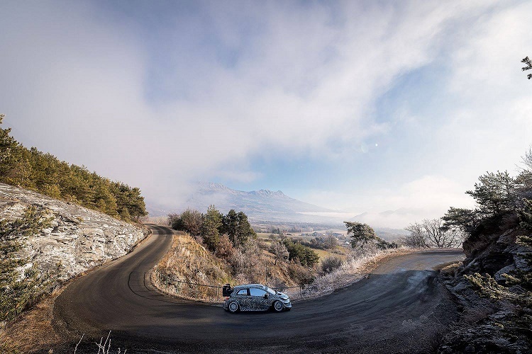 Der Toyota Yaris beim «Monte»-Test