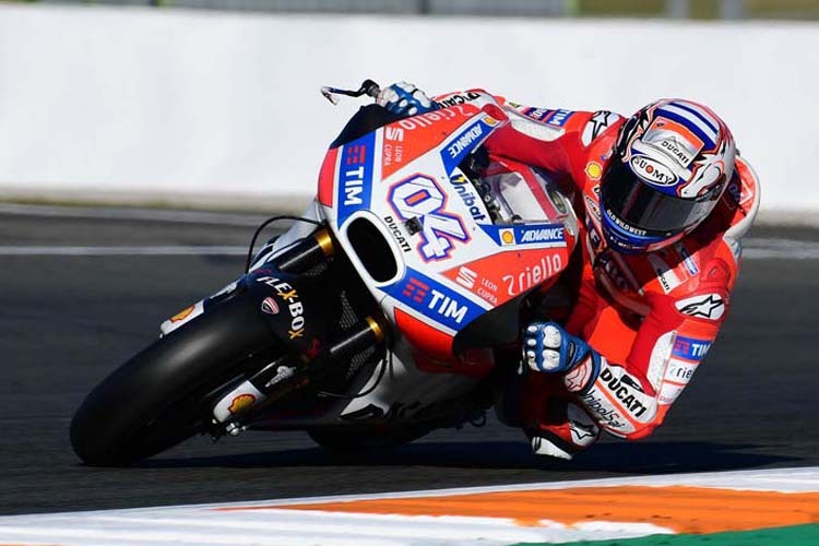 Andrea Dovizioso in Valencia