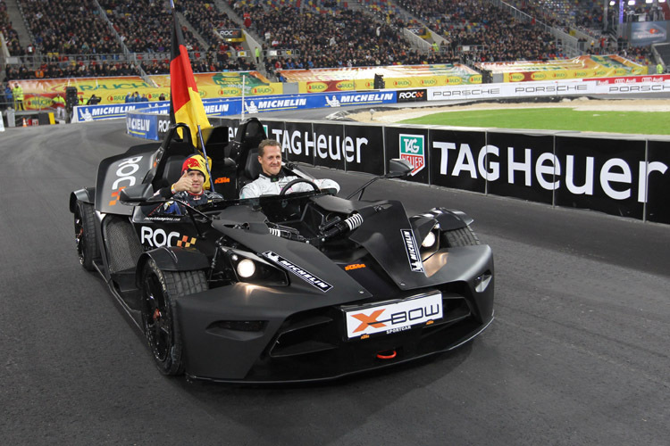 Trumpfen Vettel und Schumacher auch heuer wieder gross auf?