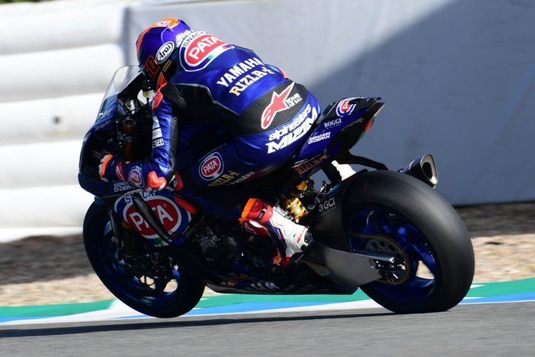 Alex Lowes bekam am zweiten Testtag die neue Schwinge