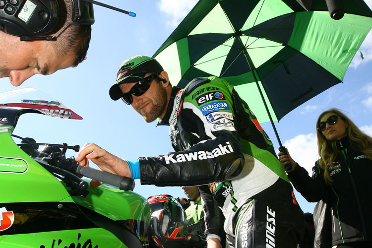 Tom Sykes: Streicheleinheiten für seine Kawasaki