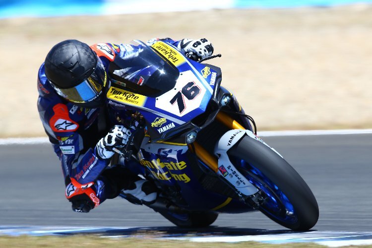 Loris Baz mit der Ten Kate Yamaha