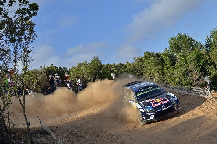 Sébastien Ogier beim Sardinien-Shakedown