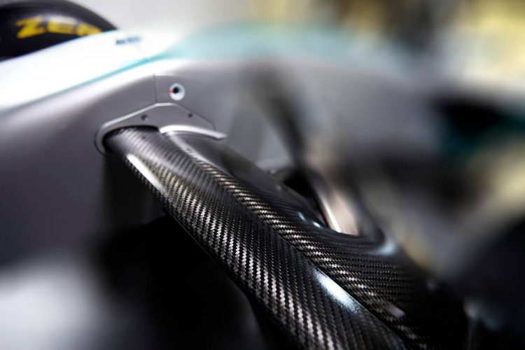 Die ersten Bilder des Mercedes W05 lösten Spekulationen über das Fahrzeugnasen-Design aus