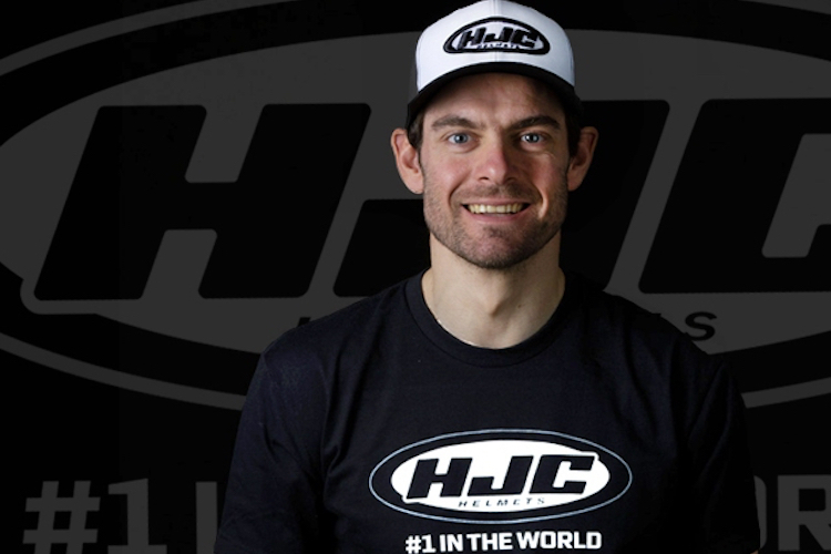 Cal Crutchlow ist künftig mit einem HJC-Helm unterwegs